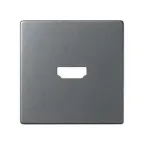                  Накладка для розетки HDMI цвета матовый титан S82 Concept | 8201094-096 | Simon
               