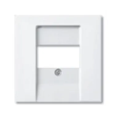 ABB Basic 55 Альп. белый Накладка аудиорозетки и ТЛФ/комп ТАЕ розеток | 1724-0-4275  | 2CKA001724A4275 | ABB