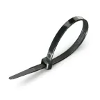                  Стяжки нейлоновые КСС 5*180 (ч) (100шт.) | 80006 | Fortisflex
               
