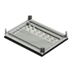 Панель для кабельного ввода для оснований корпусов CQE N, 11 мест, Ш/Г- 1200 мм, упаковка - 2 шт.