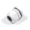 Сальник PG 25 пластик (15-21мм) IP68 серый | zeta30886 | ГОФРОМАТИК