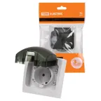                  Розетка 2П+З скрытой установки IP54 16А "Вуокса" TDM | SQ1803-0108 | TDM
               