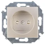                  Simon 15 Шампань Розетка б/з со шторками, 16А 250В, винт. зажим | 1591444-034 | Simon
               