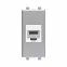 Avanti Компьютерная розетка RJ-45 без шторки модульная кат.6 Закаленная сталь 1 модуль