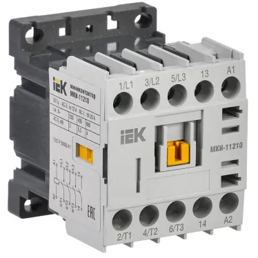 Миниконтактор МКИ-11210 12А 110В/АС3 1НО  | KMM11-012-110-10 | IEK