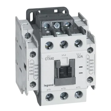 Контактор CTX3 40 3P 32A (AC-3) 2но2нз ~415В | 416129 | Legrand