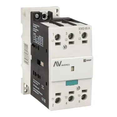 Контактор КМЭ 65А 400В АС EKF AVERES | ctr-s-70-00-400-av | EKF