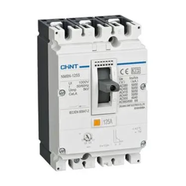 Выключатель автоматический NM8NDC-125C TM 3P 40А 36кА с рег. термомаг. расцепителем (R) | 271745 | CHINT