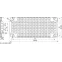 Плата монтажная перфорированная 225х600мм