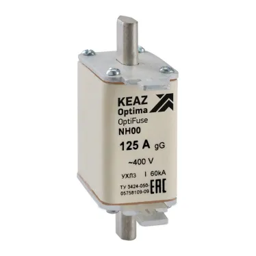 Вставка плавкая OptiFuse NH00-40-400AC-0-gG-УХЛ3 | 144613 | КЭАЗ