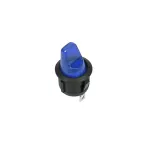                  Выключатель клавишный круглый 250V 6А (3с) ON-OFF синий | 36-2601 | REXANT
               