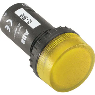 Лампа CL-502Y желтая со встроенным светодиодом 24В AC/DC | 1SFA619402R5023 | ABB