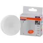                 Лампа светодиодная LED 10 Вт GX53 4000К 800Лм таблетка 220 В (замена 75Вт) OSRAM
               