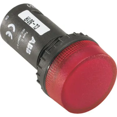 Лампа CL-502R красная со встроенным светодиодом 24В AC/DC | 1SFA619402R5021 | ABB