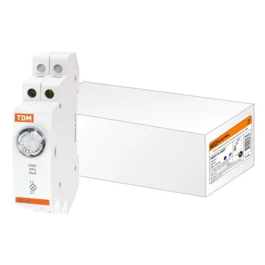 Лампа сигнальная ЛС-47 синяя (LED) AC/DC  | SQ0214-0007 | TDM