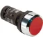 Кнопка CP1-30R-02 красная без фиксации 2HЗ | 1SFA619100R3051 | ABB