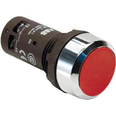 Кнопка CP1-30R-02 красная без фиксации 2HЗ | 1SFA619100R3051 | ABB