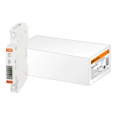 Лампа сигнальная компактная ЛСК-47 зеленая (LED) AC/DC  | SQ0214-0013 | TDM