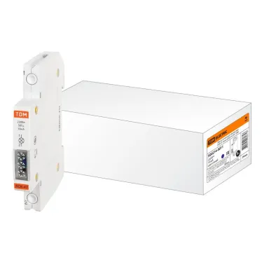 Лампа сигнальная компактная ЛСК-47 синяя (LED) AC/DC  | SQ0214-0011 | TDM