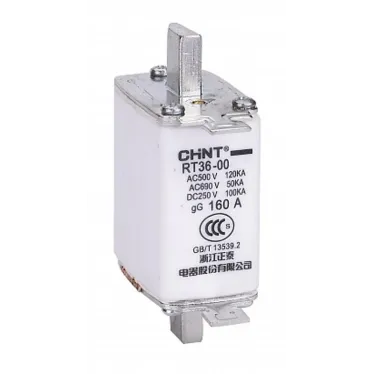 Плавкая вставка предохранителя RT36-1-250, габарит 1, 80А | 521190 | CHINT