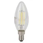 Лампа светодиодная  филаментная LSCLB60 5W/827 230V FILCL E14 10X1RU серия LED Star  | 4058075684577 | OSRAM