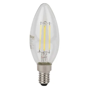 Лампа светодиодная  филаментная LSCLB60 5W/827 230V FILCL E14 10X1RU серия LED Star  | 4058075684577 | OSRAM