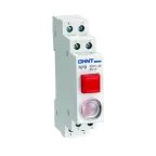 Кнопка модульная NP9-12D3/2 с подсветкой, 1НО+2НЗ, AC/DC230В, красная (R) | 584047 | CHINT