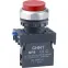 Кнопка управления выступ., NP8-20GND/4 подсвет., самовозв., красн., AC110В-220В(LED), 2НО, IP65 (R) | 667612 | CHINT