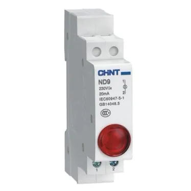 Индикатор ND9-1/r красный ,AC/DC230В (LED) (R) | 594113 | CHINT