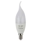 Лампа светодиодная LED BXS-9W-840-E14 (диод, свеча на ветру, 9Вт, нейтр, E14 (10/100/2800)