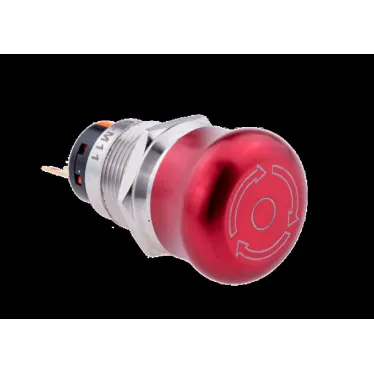 Кнопка грибовидная IP67, возврат поворотом, 1NO+1NC, MT67-M11 | 107360 | ОВЕН