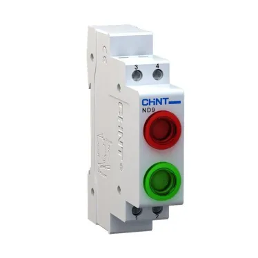Индикатор ND9-2/gr красный+зелёный, AC/DC230В (LED) (R) | 594138 | CHINT