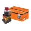 Кнопка ABLFP-22 красный d22мм неон/230В 1з+1р  | SQ0704-0005 | TDM