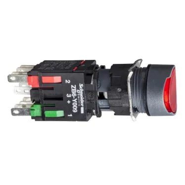 КНОПКА 16ММ КРАСНАЯ С ПОДСВЕТКОЙ XB6AF4B5B | XB6AF4B5B | Schneider Electric