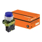 Кнопка BL61 без подсветки синий 1з  | SQ0704-0051 | TDM