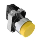 Кнопка управления NP2-BL55 без подсветки, желтая, 1НО+1НЗ, IP40 (R) | 576040 | CHINT