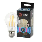                  Лампа светодиодная F-LED A60-13W-840-E27 (филамент, груша, 13Вт, нейтр., Е27) (10/100/1500)
               