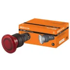                  Кнопка грибовидная SB7-CWM42-220V(LED) d35мм 1р красная | SQ0746-0051 | TDM
               