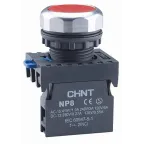                  Кнопка управления NP8-01BN/4 без подсветки красная 1НЗ IP65 (R) | 667231 | CHINT
               