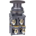 КЕ-022 У3 исп.1, черный, 4з, гриб без фиксации, IP40, 10А, 660В, выключатель кнопочный (ЭТ) | ET529280 | Электротехник