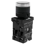 Кнопка управления NP2-EW3165 1НО+1НЗ белая AC/DC230В(LED), IP40 (R) | 575305 | CHINT