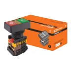 Кнопка РPВВ-30N "I-0" d30мм неон/230В 1з+1р  | SQ0704-0026 | TDM