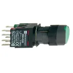 КНОПКА 16ММ ЗЕЛЕНАЯ С ПОДСВЕТКОЙ | XB6AF3B5B | Schneider Electric