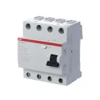 Выключатель дифференциальный (УЗО) FH204AC-63/0,3 63А 300мА | 2CSF204003R3630 | ABB