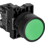 Кнопка управления NP2-EA32 без подсветки зеленая 1НЗ, IP40 (R) | 574088 | CHINT