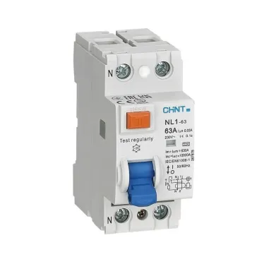 Устройство защитного отключения (УЗО) NL1-100 S 2P 100A 300mA 10kA тип AC (R) | 200428 | CHINT