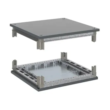 Комплект, крыша и основание, для оцинкованных шкафов CQE, 1000X800 мм