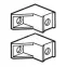 Суппорт для клеммников IP2X (2) для шкафов XL3 160