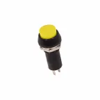 Выключатель-кнопка 250V 1А (2с) ON-OFF желтая | 36-3033 | REXANT