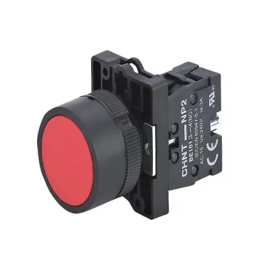 Кнопка управления NP2-EA41 без подсветки красная 1НО, IP40 (R) | 574628 | CHINT